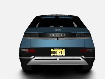 Hyundai Ioniq 5 SE US-Spec 2023 Gameready Low-poly 3D model