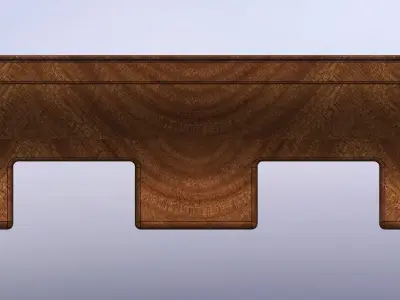 3 Cushion Billard Table Model Tournament Dimensions 3D print model