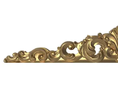 decorative pattern ready for 3D printing 3D model