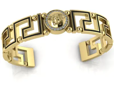 Medusa Bracelet 3D print model