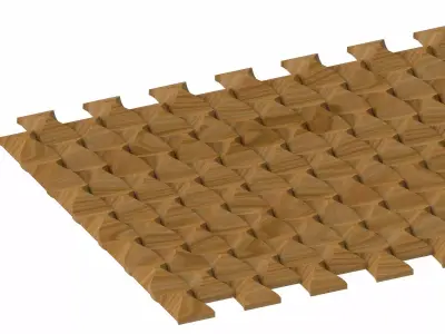 Decorative panel STL 3D model 43