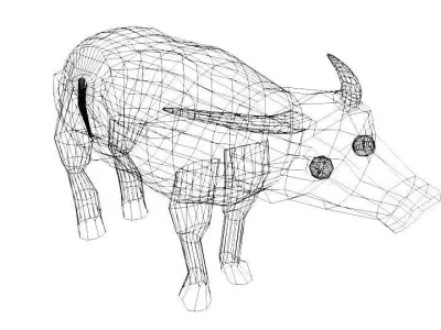 Buffalo - Asia 3D model