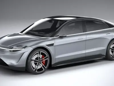 Sony Vision S 2020 3D model