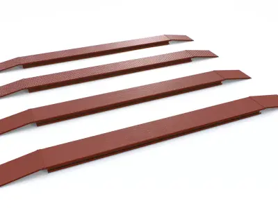 Repair Ramps Low-poly 3D model