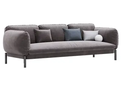 Tarantino Sofa 279 By Ghidini1961 3D model