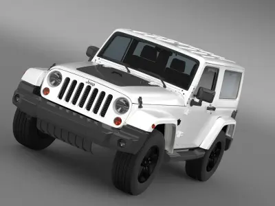 Jeep Wrangler Arctic 2012 3D model