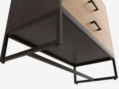 Sideboard Amsterdam 01 3D model