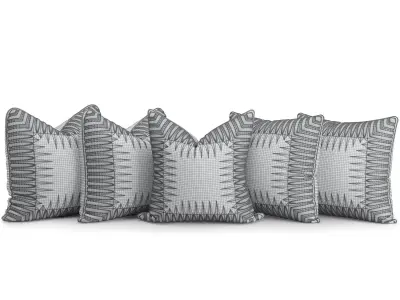 Decorative Cushions Set 1 3D model
