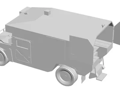 Cars - Ambulance Army 3D print model