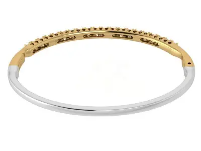 Diamond Bangle Bracelet 3835 3D print model