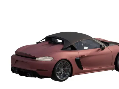 PORSCHE 718 SPYDER RS 3D model