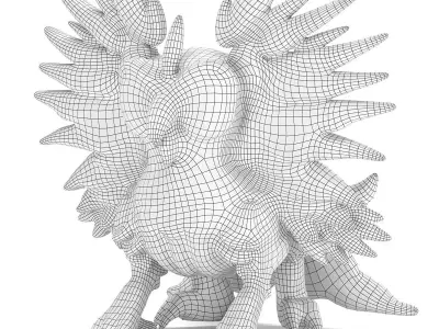 alebrije owl 03 3D model