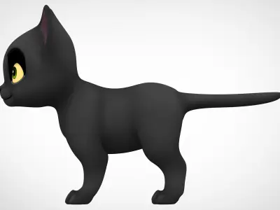 Black Cat 3D model