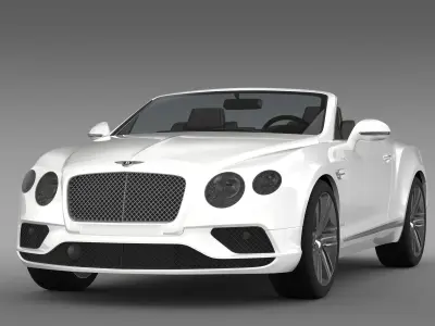 Bentley Continental GTC 2015 3D model
