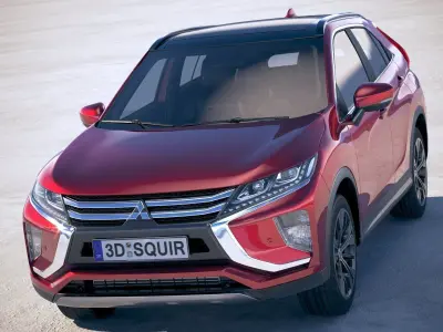 Mitshubishi Eclipse Cross 2018 3D model