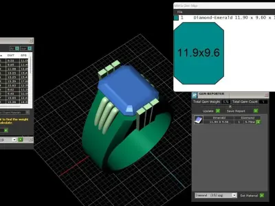 Mans Ring 3D Print Model  3D print model