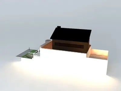 Townhouse luxury class Free 3D model