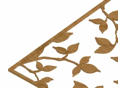 Decorative panel STL 3D model 19