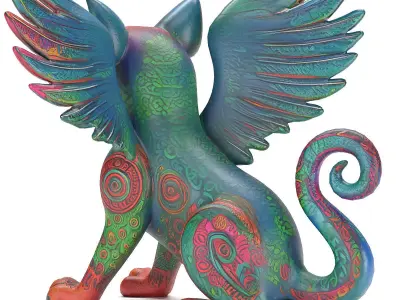 Alebrije Jaguar  3D model