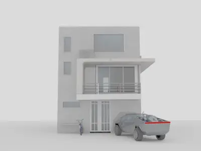 House Interior Free 3D model