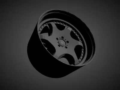 kranze bazreia scalable and printable rims 3D print model