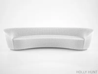Holly Hunt Vladimir Kagan Sloane Sofa 3D model