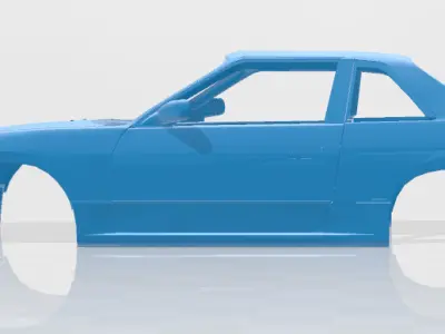 1988 - 1993 Nissan Silvia S13 - Body Car STL Model 3D print model