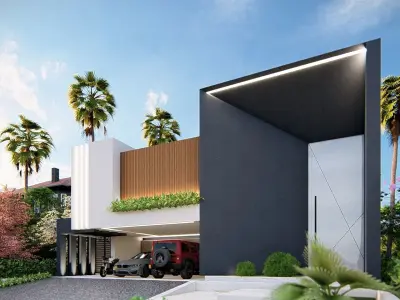 CASA ESTILO MODERNA 3D model