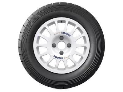 Offroad Car Wheel 2 3D model