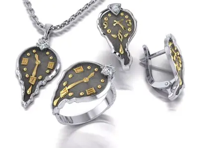 Soft watch Kit 3D print model