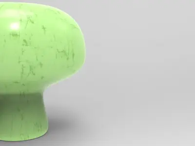 Ololo Plant Pot Low-poly 3D model