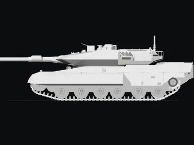 Type 90 g kai jgsdf 3D print model