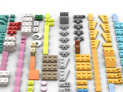 TwindBricks3D - 40644 Pinata 3D print model