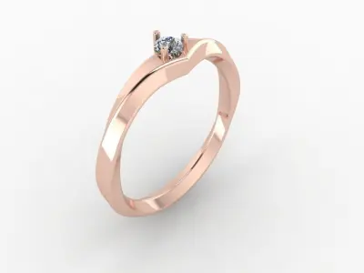 ring wedding 3D print model