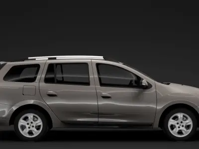 Renault Logan MCV 2020 3D model