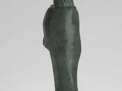 Monument to Honore de Balzac 3D model