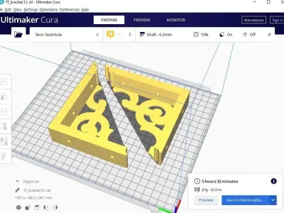 Shelf Bracket 5 3D print model