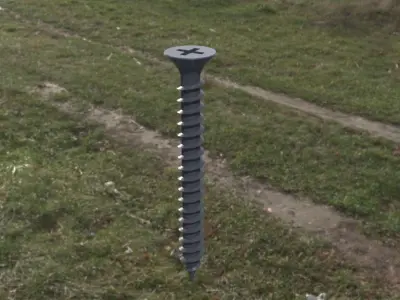 Drywall Screw Free 3D model