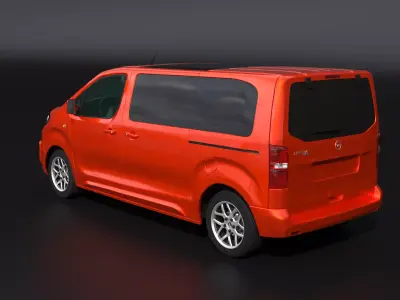 Opel Zafira L2 2021 3D model