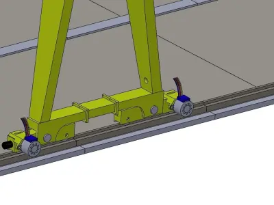 gantry crane  3D print model