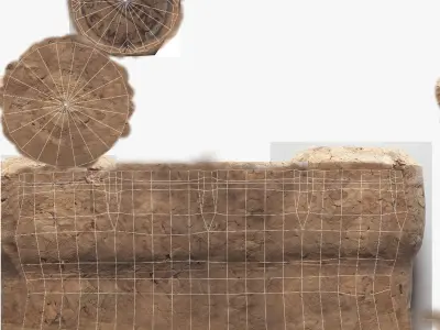 Realistic Champagne cork 3D model