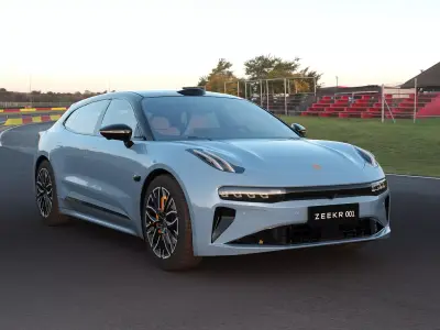 2025 Zeerk001 with lowpoly interior Low-poly 3D model