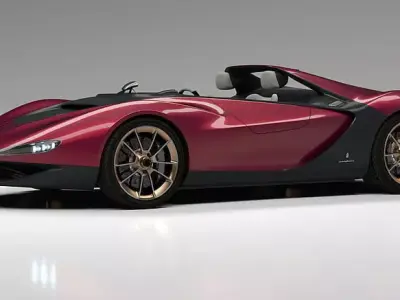 Ferrari Pininfarina Sergio 2013 Without Textures 3D model