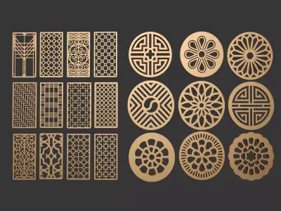 Decorative Panel 3 3D model