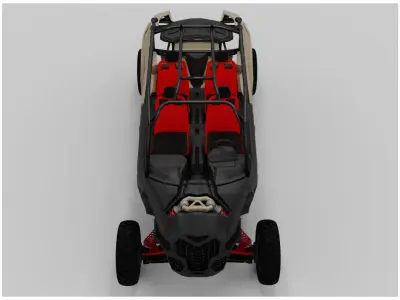 Can Am Maverick 4 Seaters 3D model