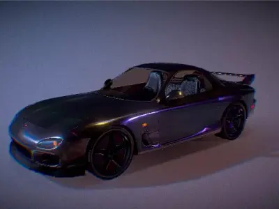 Mazda car 3dmodel 3D model