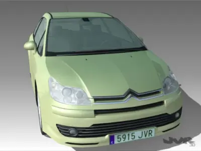 Citroen C4 3D model