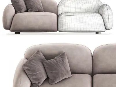 Sundae Sofa 3D model