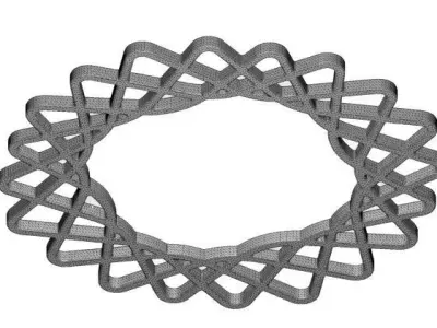 Classic Interior Wall Mount 3D print model