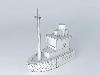 toy boat toy boat Free 3D model